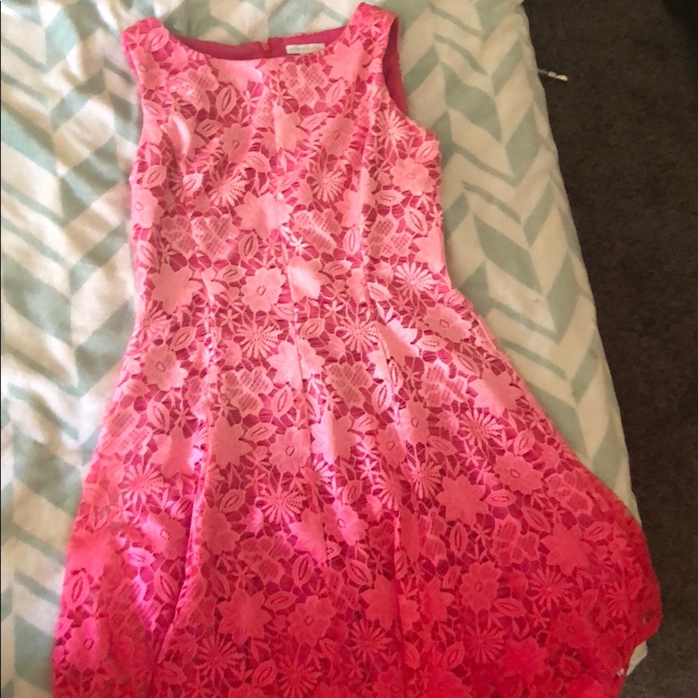 Pink Lacy Dress